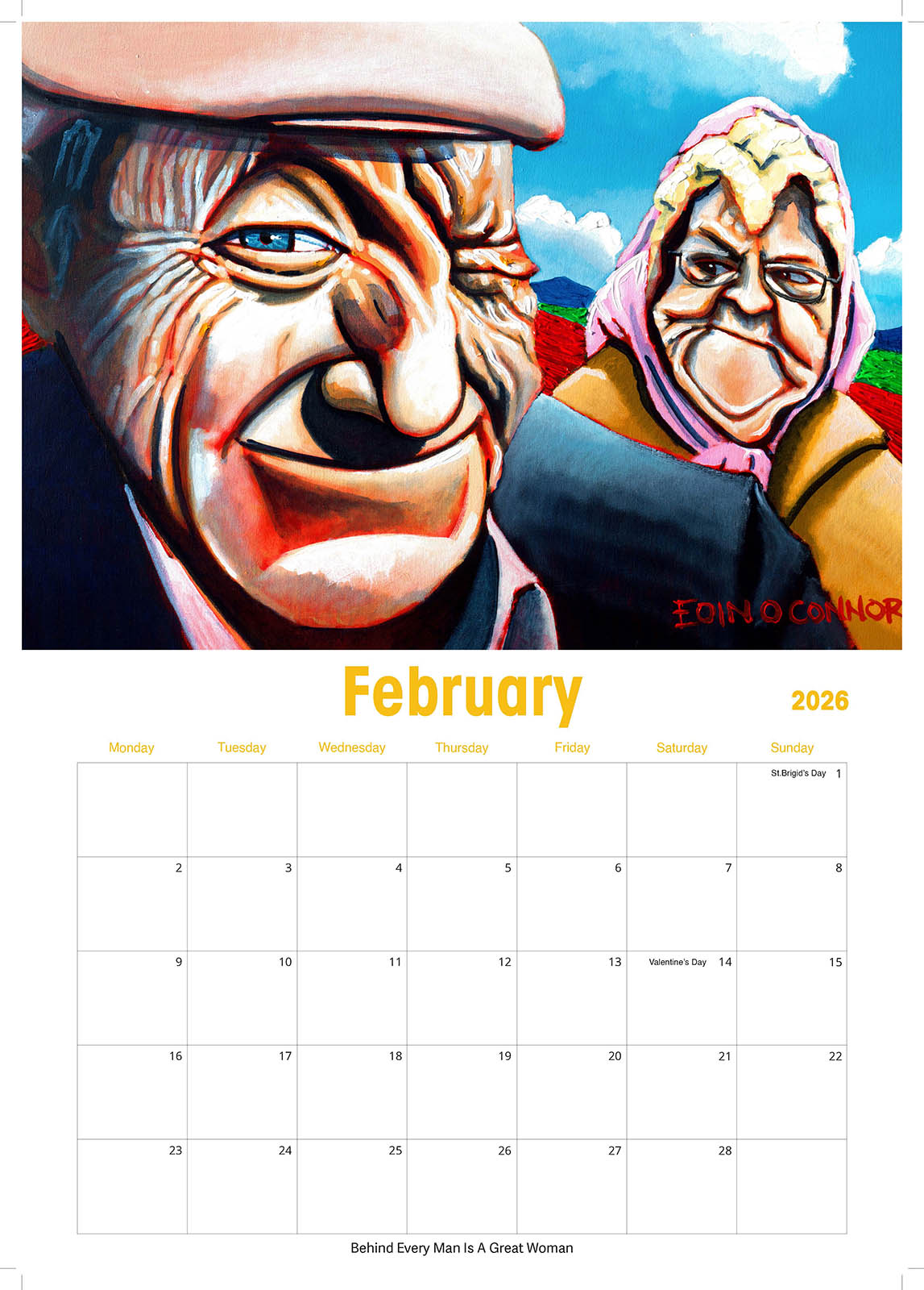 NEW Limited Edition 2026 Figurative Calendar